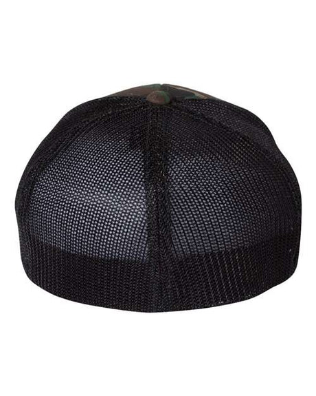 Richardson wool blend flat bill trucker cap for casual wear
