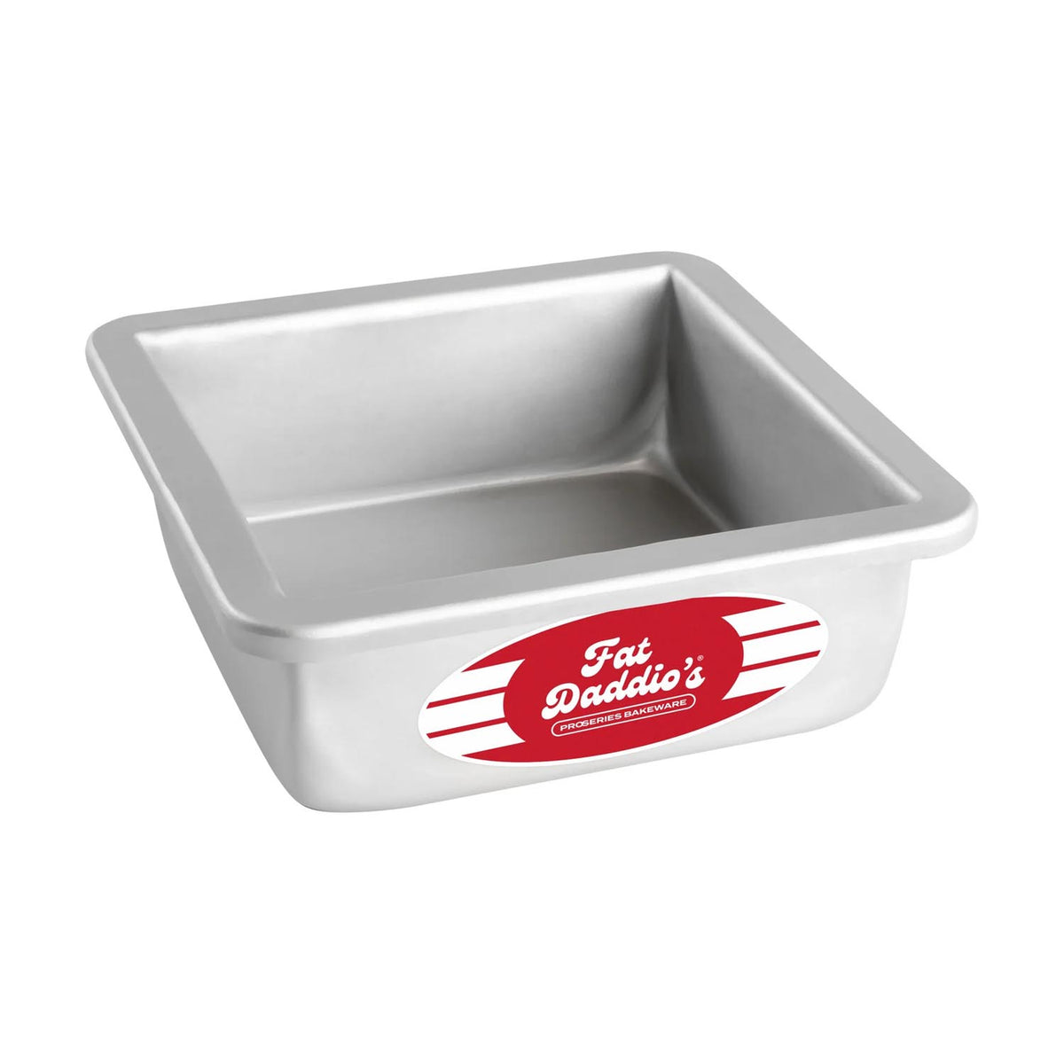 Fat Daddio's Anodized Aluminum Square Cake Pan, 5" x 5" x 2"