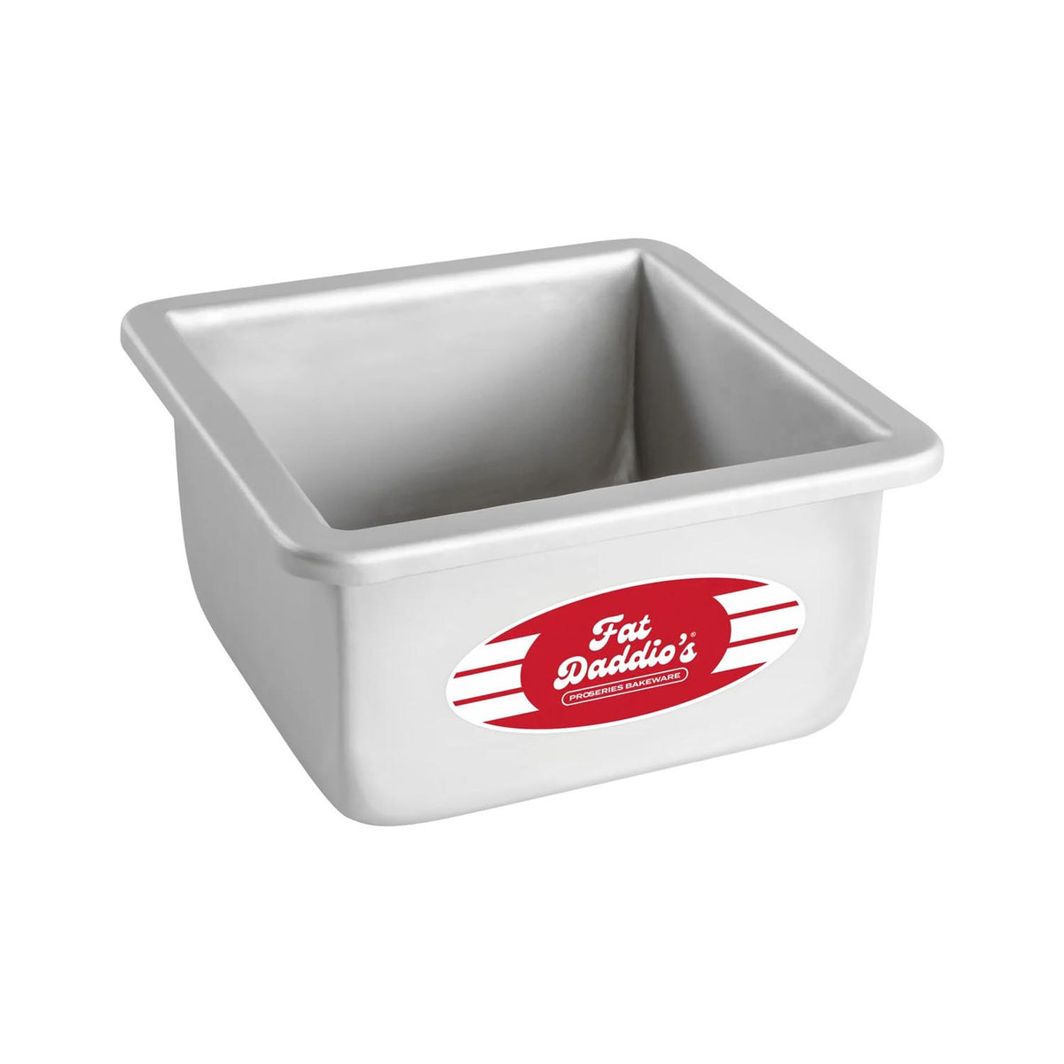Fat Daddio's Anodized Aluminum Square Cake Pan, 5" x 5" x 3"
