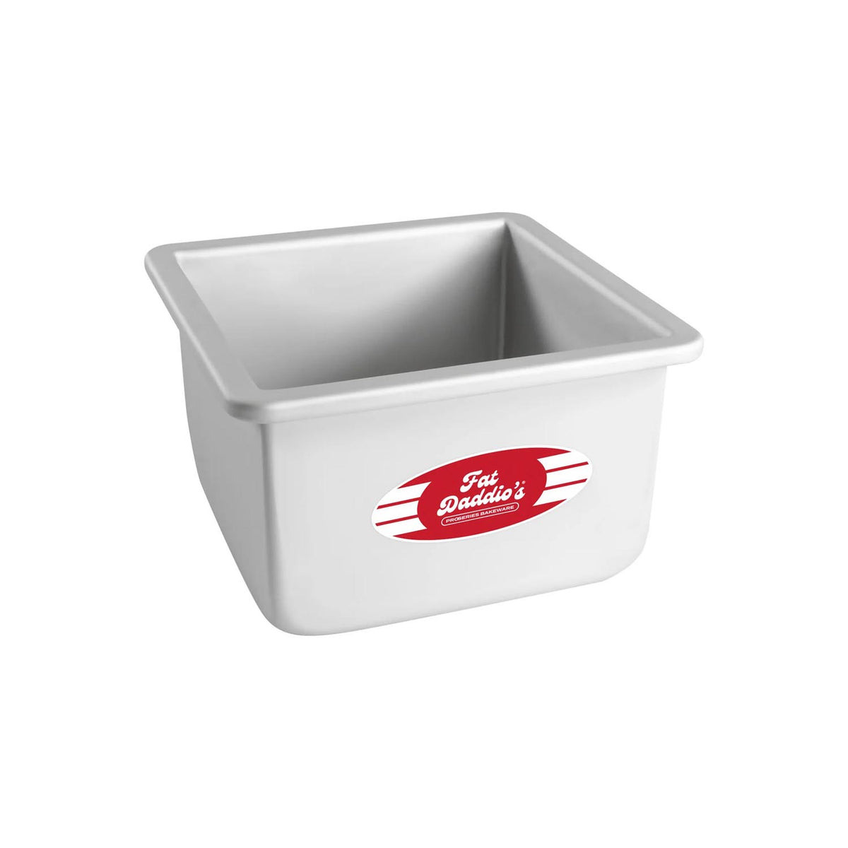 Fat Daddio's Anodized Aluminum Square Cake Pan, 6" x 6" x 4"