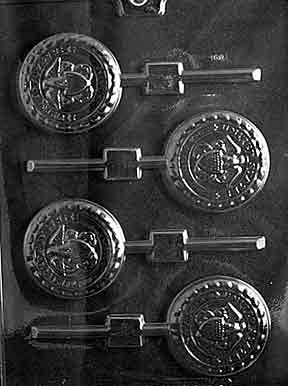 Navy Insignia Lolly Chocolate Mold - LPJ099