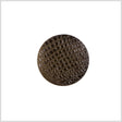 Brown Reptile Textured Plastic Shank Back Button - 32L/20mm