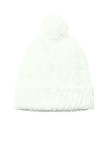 Port Authority® Cozy Pom Beanie