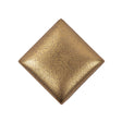 Square Plastic Shank Back Button - 44L/28mm - Gold