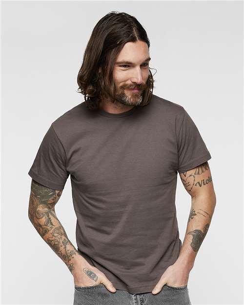 Fine Jersey Crewneck Short Sleeve Tee