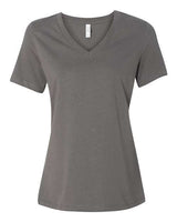 BELLA + CANVAS® Women Relaxed Jersey V Neck Short Sleeve T-Shirt