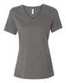 BELLA + CANVAS® Women Relaxed Jersey V Neck Short Sleeve T-Shirt