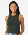 BELLA + CANVAS® Women's Racerback Crewneck Crop Tank - 6682