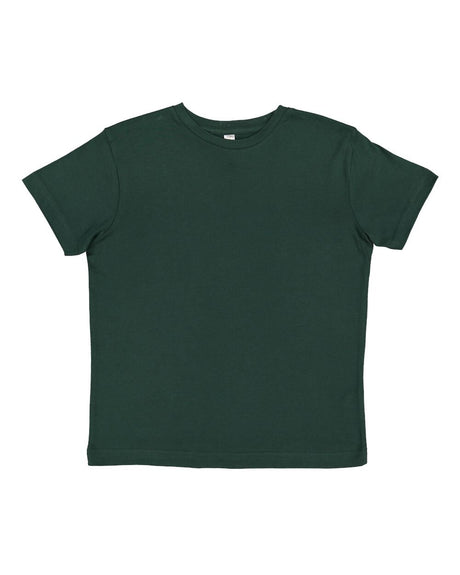 Youth Fine Jersey Crewneck Short Sleeve Tee