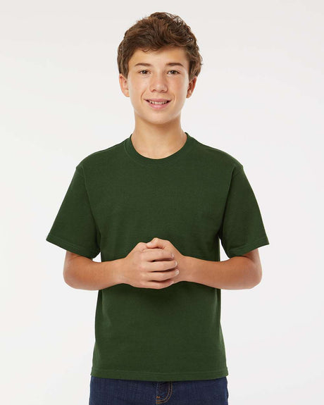 Youth Gold Soft Touch Crewneck Short Sleeve T-Shirt