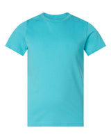 Youth Fine Jersey Crewneck Short Sleeve Tee