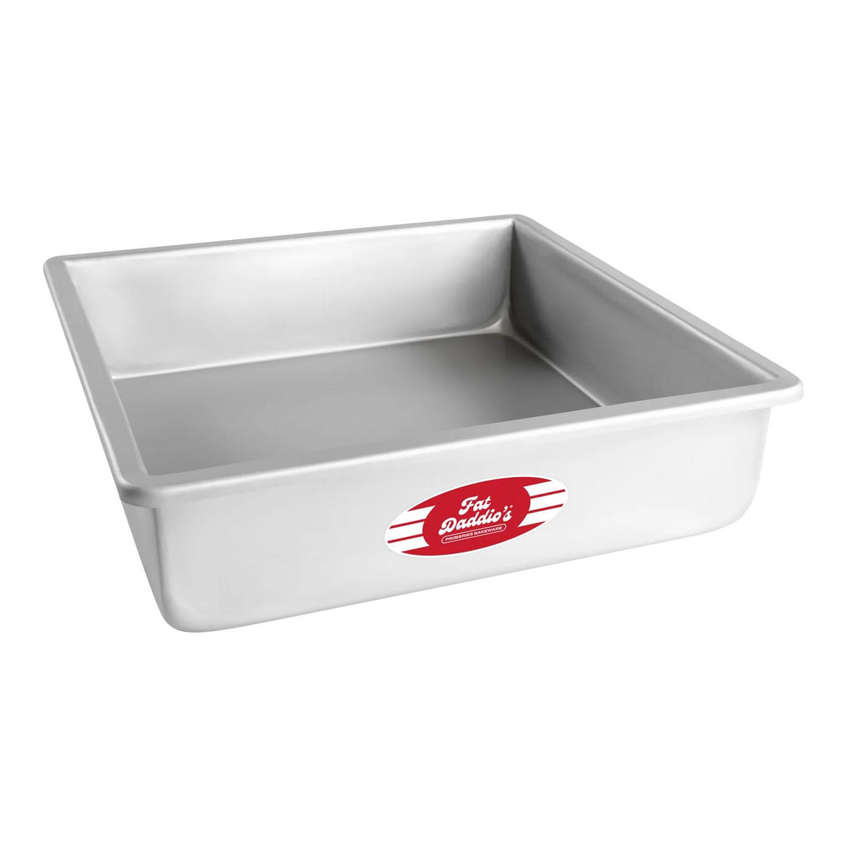 Fat Daddio's Anodized Aluminum Square Cake Pan, 12" x 12" x 3"