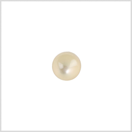 Ivory Round Plastic Button - 16L/10mm