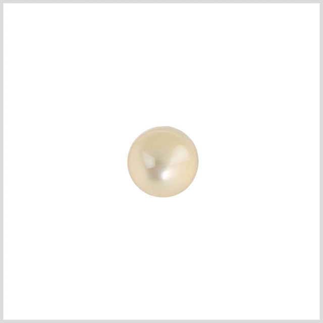 Ivory Round Plastic Button - 16L/10mm