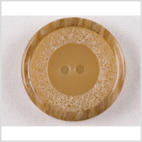 Beige Plastic Button - 54L/34mm