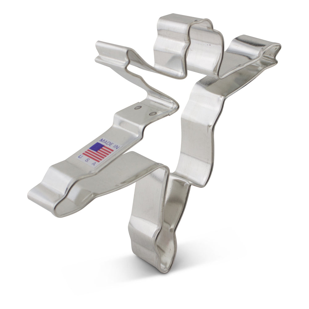 Ann Clark Ballerina Dancer Nutcracker-themed Cookie Cutter, 4-5/8"