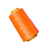Orange Polyester Sewing Thread 6000 Yards All-Purpose for Machine, Serger, Quilting & Crafts