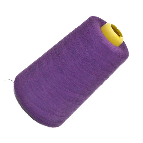 Premium Purple Polyester Sewing Thread 6000 Yards All Purpose Thread for Serger, Machine, Quilting & Crafts
