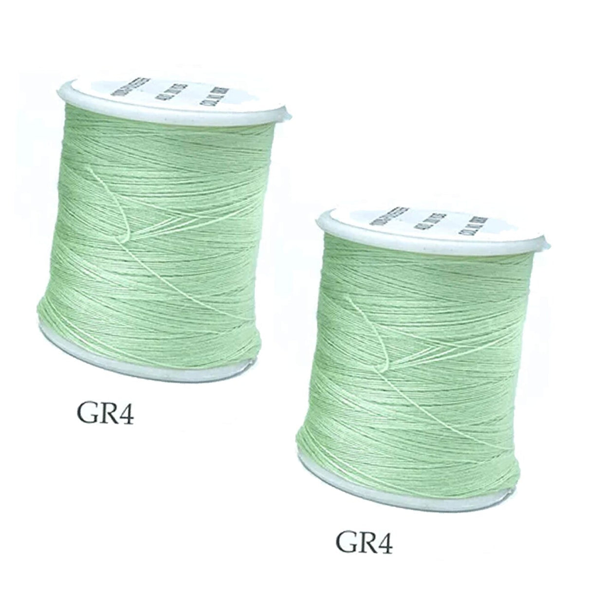 200 Yards Fine Green Polyester Thread Small Spool for Lightweight Fabrics