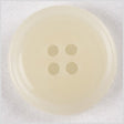 Plastic 4-Hole Button - 32L/20mm - Ivory