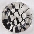 Clear Black Plastic Button - 36L/23mm