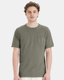 ComfortWash by Hanes® Garment-Dyed Pocket Crewneck Short Sleeve T-Shirt