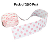 Polka Dot Streamer Roll Pink 30 Feet