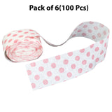 Polka Dot Streamer Roll Pink 30 Feet