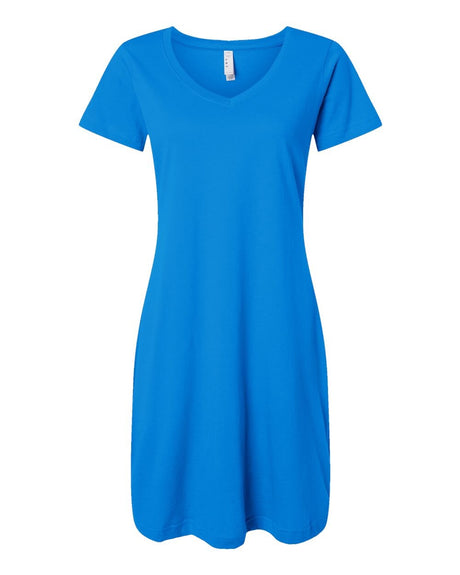 Women's Fine Jersey V-Neck Coverup