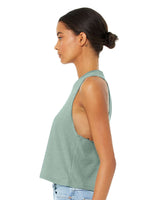 BELLA + CANVAS® Racerback Crop Tank Top For Adult - 6682