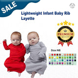 Rabbit Skins® Lightweight Infant Baby Rib Layette