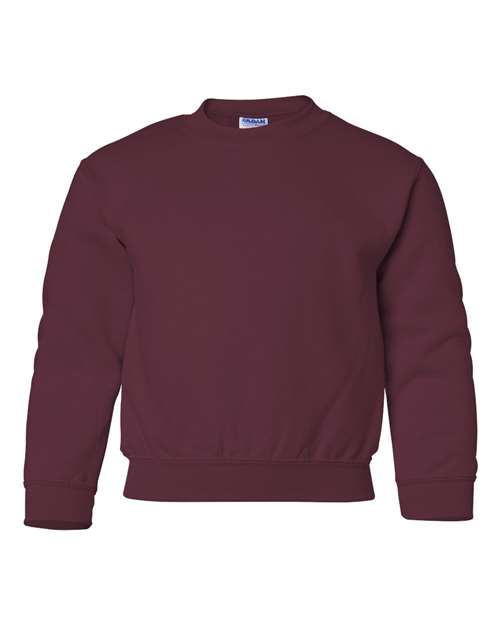 GILDAN® Heavy Blend Youth Crewneck Long Sleeve Sweatshirts