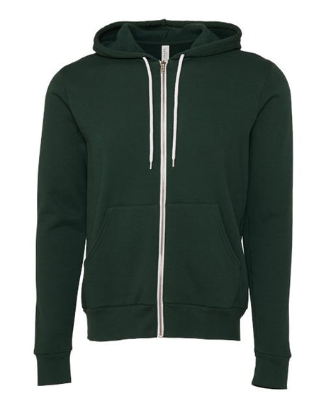 BELLA + CANVAS® Unisex Classic Sponge Fleece Full-Zip Hoodie - 3739