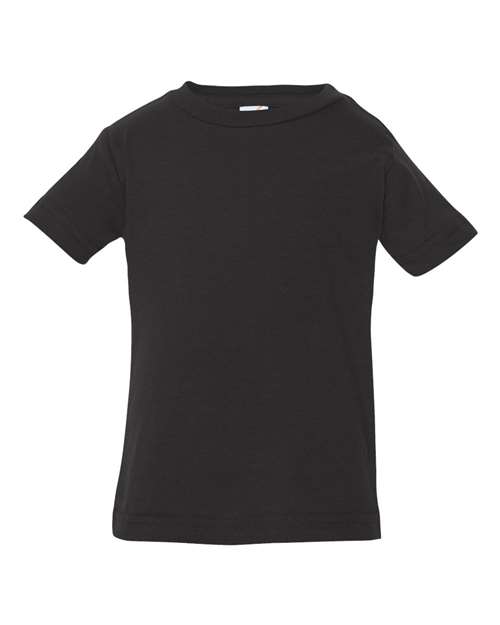 RADYAN® Infant Fine Jersey Short Sleeve Crew Neck Tee - 3322