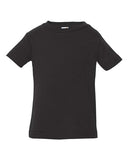 RADYAN® Infant Fine Jersey Short Sleeve Crew Neck Tee