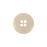 Ivory and White Tire Rim 4-Hole Plastic Button - 30L/19mm