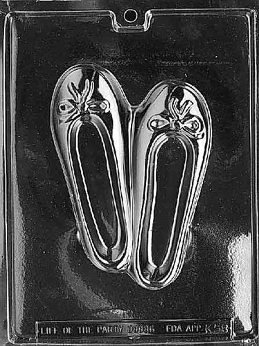 Ballet Slippers Chocolate Mold - LPK058