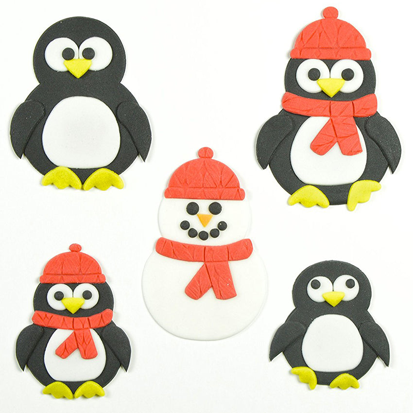 FMM Sugarcraft Mummy and Baby Penguin Gumpaste Cutter Set