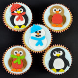 FMM Sugarcraft Mummy and Baby Penguin Gumpaste Cutter Set