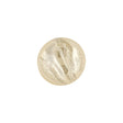 Plastic Shank Back Button - 24L/15mm - Ivory Shimmer Swirl Dome Shaped