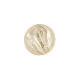 Plastic Shank Back Button - 24L/15mm - Ivory Shimmer Swirl Dome Shaped
