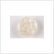 Plastic Shank Back Button - 28L/18mm - Ivory Shimmer Swirl Dome Shaped