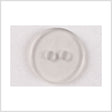 Plastic 2-Hole Button - 36L/23mm - Clear