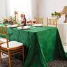 Seamless Holland Velvet Rectangular Tablecloth Matte Finish