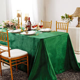 Luxury Holland Velvet Rectangular Tablecloth Seamless