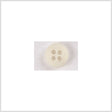 Plastic 4-Hole Button - 16L/10mm - Ivory Brand Logo Rim
