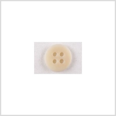 Plastic 4-Hole Button - 36L/23mm - Matte Ivory