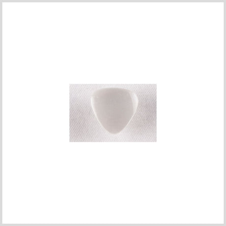 Ivory Triangular Plastic Button - 18L/11.5mm