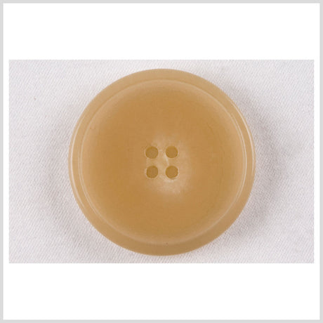 Beige Horn Blazer Button - 32L/20mm