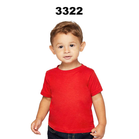 Rabbit Skins® Infant Fine Jersey Short Sleeve Crew Neck Tee - 3322